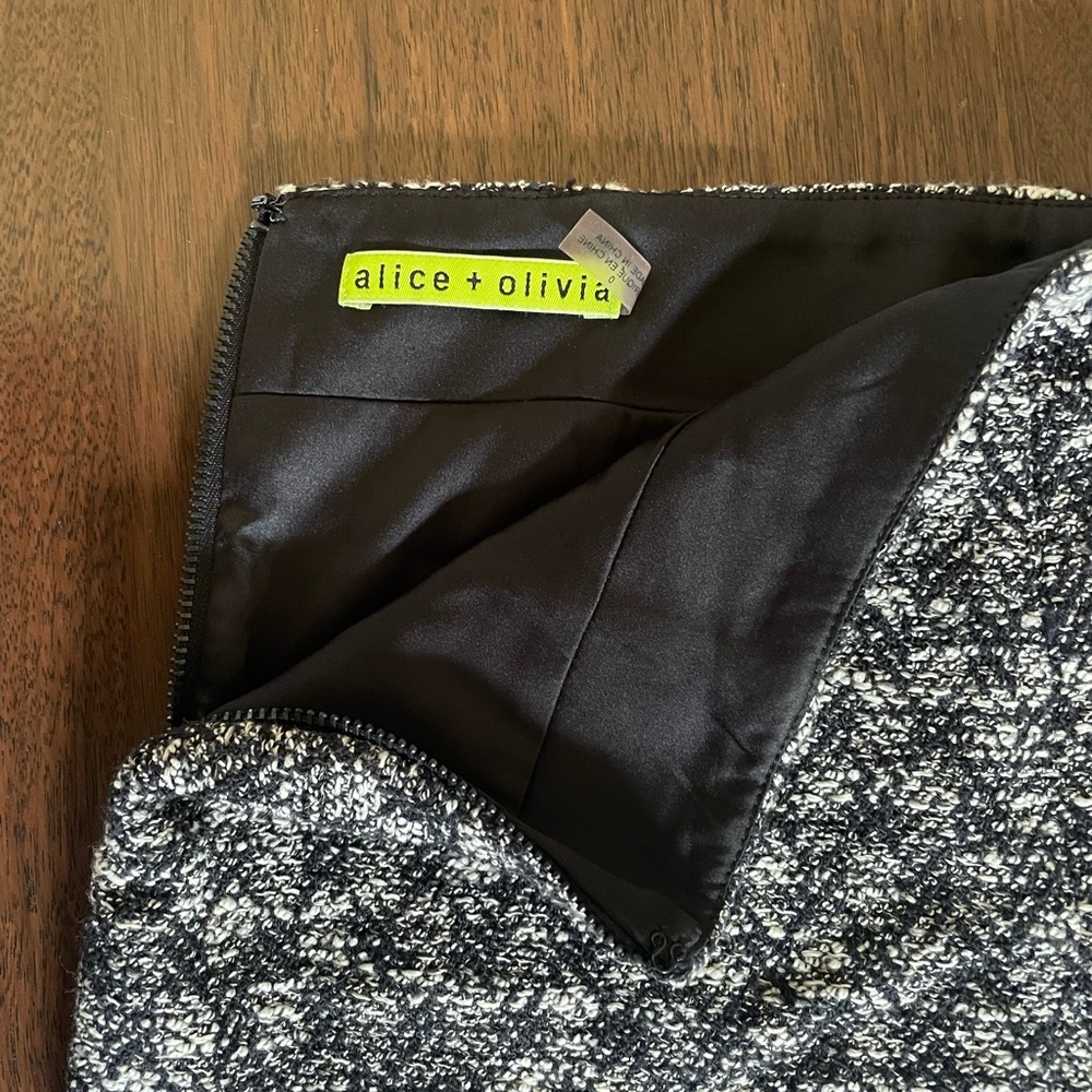 Alice + Olivia Mini Skirt.